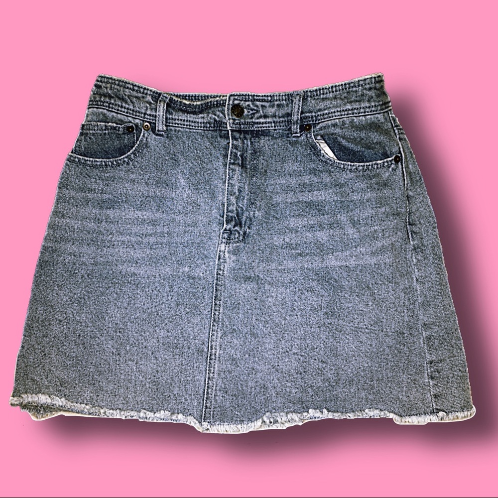 POPSUGAR Denim Skirt